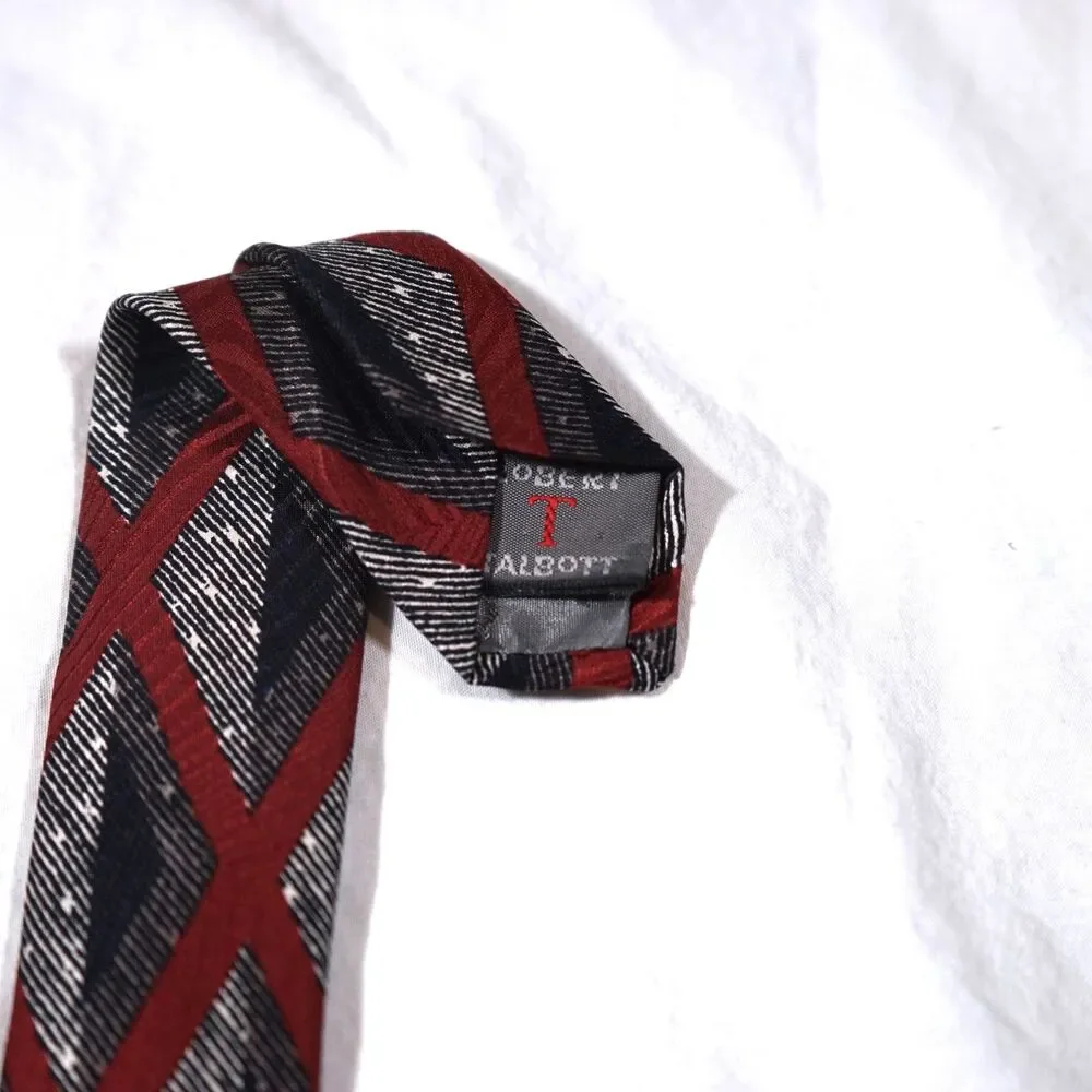 Robert Talbott Tie Hand Sewn Finest Silk Made in USA